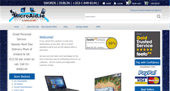 Desktop Screenshot of microaid.ie